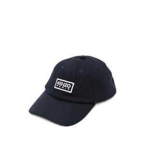 KENZO Embroidered Logo Baseball Cap Men BLUEBLACK Hats & Caps